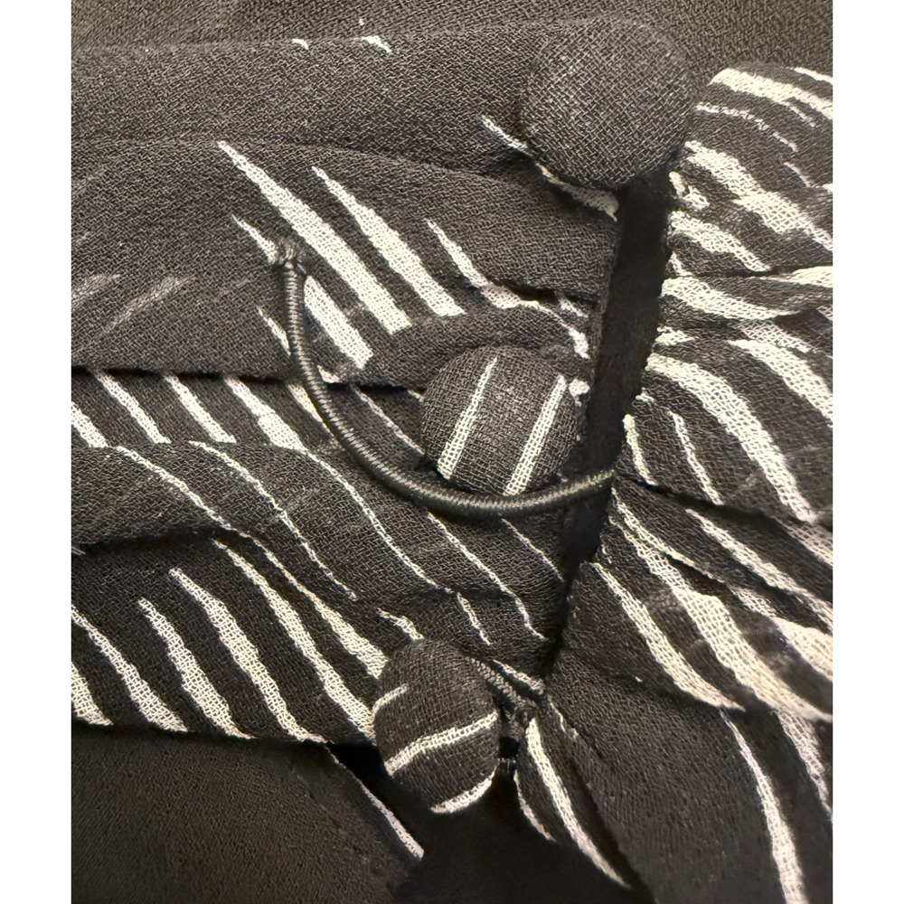 NWT WHITE HOUSE BLACK MARKET WHBM IKAT PRINT HALTER MAXI HALTER DRESS SZ 6 - Picture 4 of 16